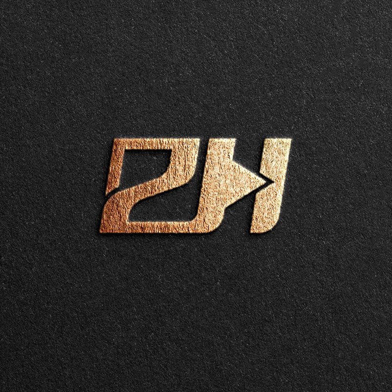 Logo designed with the letters Z/H