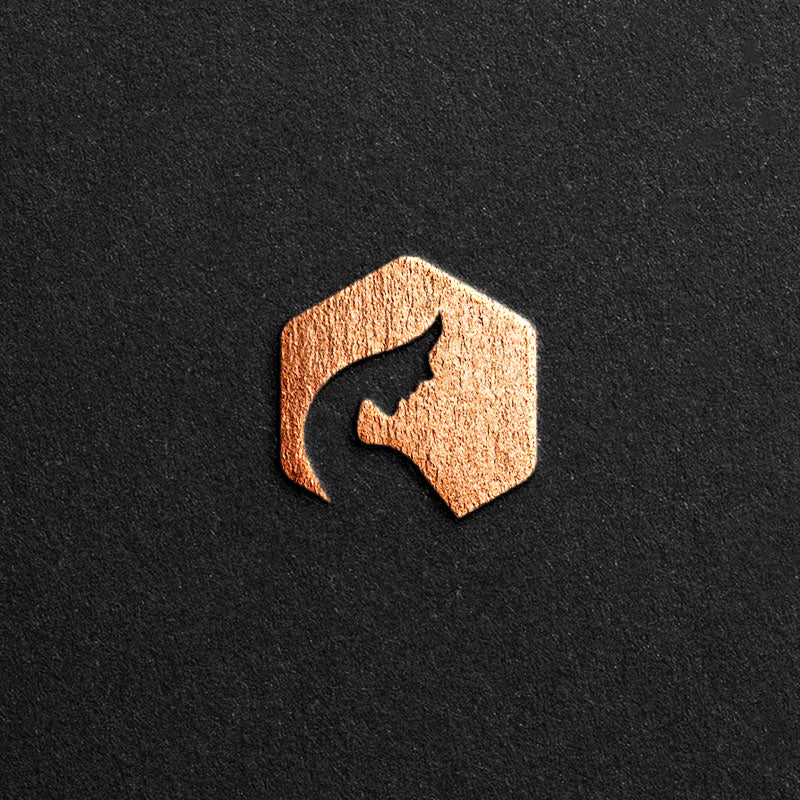 Das Logo eines schönen Mädchens