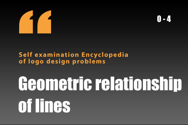 Geometric relationship of lines