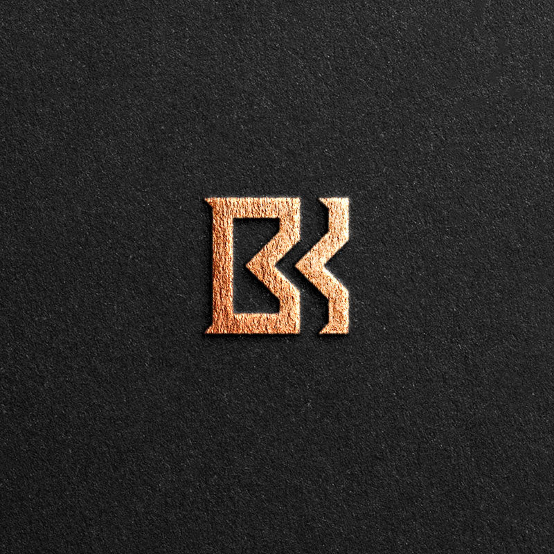 Logo designed by the letter BK