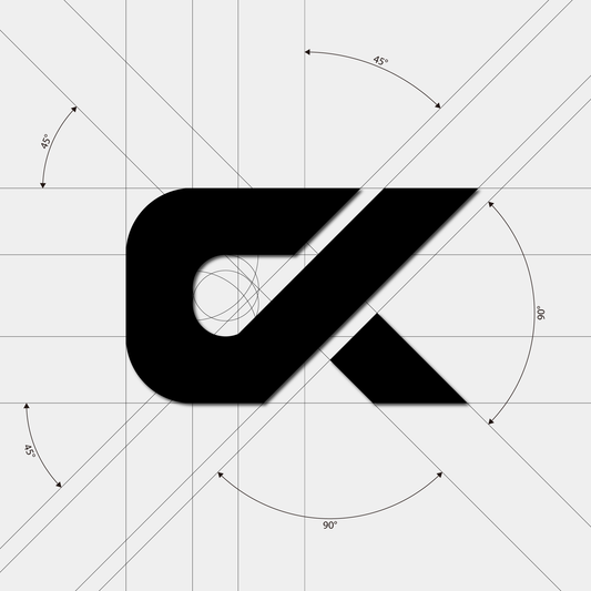 Logo designed by the letter CK