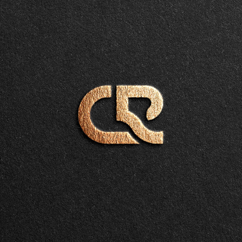 Logo designed with the letters C/R