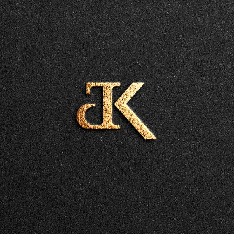 Logo designed with the letters J/K