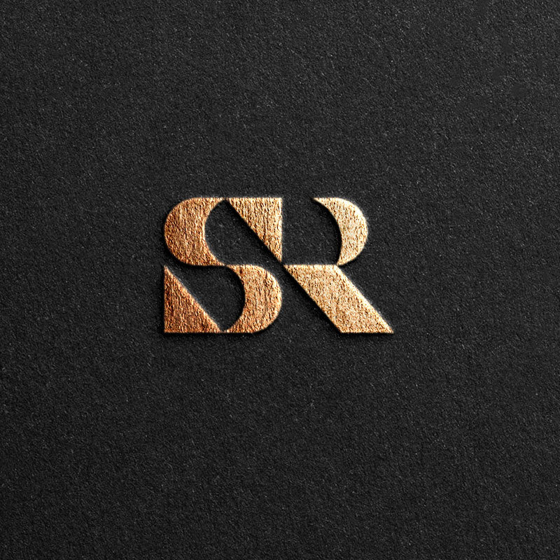 Logo designed with the letters S/R