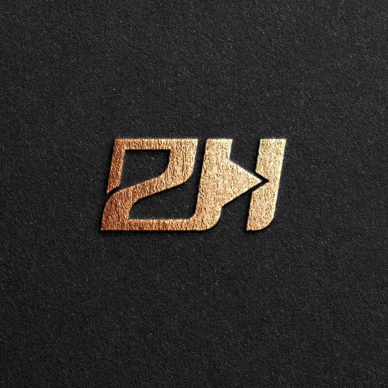 Logo designed using the letter ZH