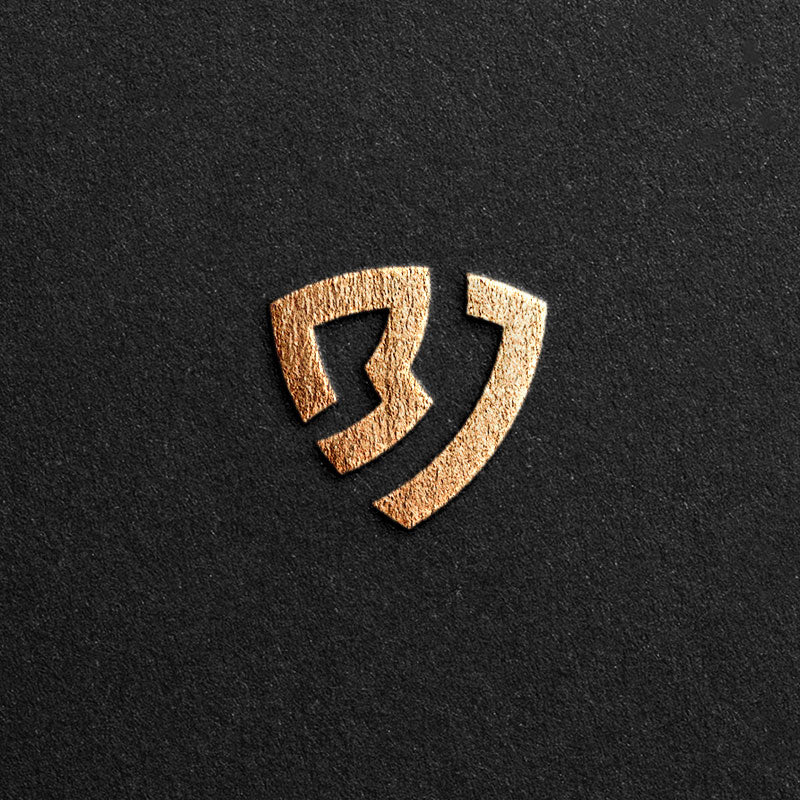 Logo conçu par la lettre BM
